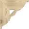 Ekena Millwork Funston Traditional Rough Sawn Bracket, Douglas Fir, 6"W x 18"D x 18"H BKT06X18X18FST01RDF - alternate 4